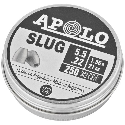 Śrut Apolo Slug 21 5.5 mm, 250 szt. 1.36g/21.0gr (19300) Apolo