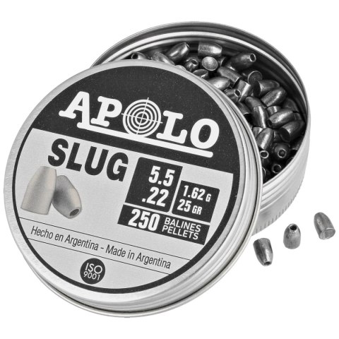 Śrut Apolo Slug 25 5.5 mm, 250 szt. 1.62g/25.0gr (19301) Apolo
