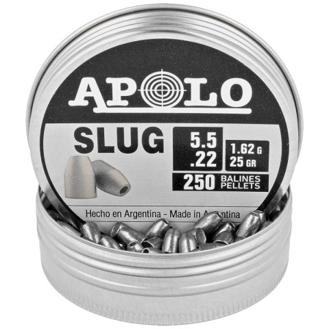 Śrut Apolo Slug 25 5.5 mm, 250 szt. 1.62g/25.0gr (19301) Apolo