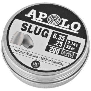 Śrut Apolo Slug 33 6.35 mm, 200 szt. 2.14g/33.0gr (19303) Apolo