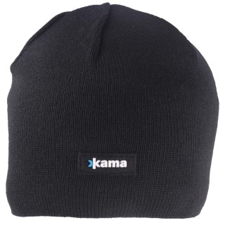 Czapka Kama Merino Wool Gore-Tex Infinium Windstopper, Black (AW19-110) Kama