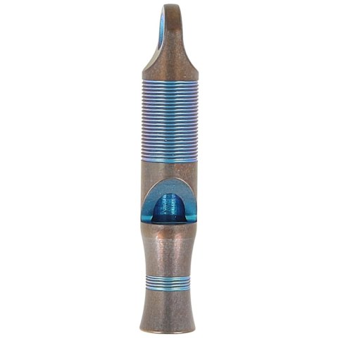 Gwizdek sygnalizacyjny We Knife Blue Titanium z linką Paracord (A-05BP) WE Knife