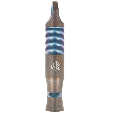 Gwizdek sygnalizacyjny We Knife Blue Titanium z linką Paracord (A-05BP) WE Knife