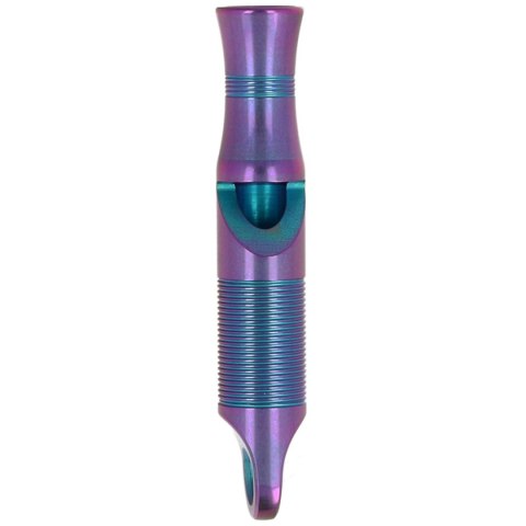 Gwizdek sygnalizacyjny We Knife Purple Titanium z linką Paracord (A-05AP) WE Knife