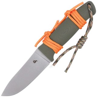 Nóż Black Fox Vesuvius OD Green G10, Stone Washed D2 by Alfredo Doricchi (BF-710 D2 OD) FOX