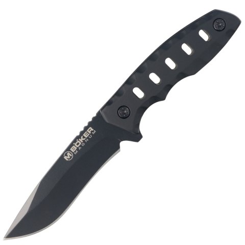 Nóż Böker Magnum Oblong Black Synthetic, Gray Coated 440A (02RY689) Böker GmbH & Co.