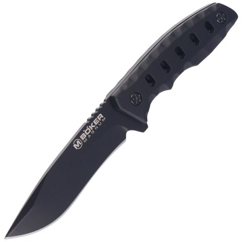 Nóż Böker Magnum Oblong Black Synthetic, Gray Coated 440A (02RY689) Böker GmbH & Co.