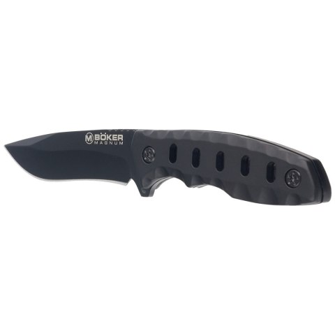 Nóż Böker Magnum Oblong Black Synthetic, Gray Coated 440A (02RY689) Böker GmbH & Co.