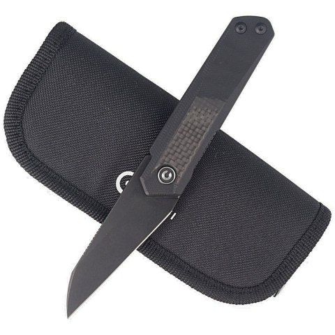 Nóż Civivi Ki-V Plus Carbon Fiber / Black G10, Black Stonewashed Nitro-V by Ostap Hel (C20005B-3) Civivi by WE Knife