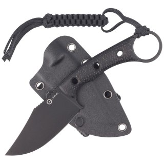 Nóż Civivi Midwatch Black Burlap Micarta, Black Stonewashed N690 (C20059B-1) Civivi by WE Knife