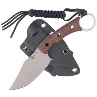 Nóż Civivi Midwatch Brown Burlap Micarta, Silver Bead Blasted N690 (C20059B-2) Civivi by WE Knife