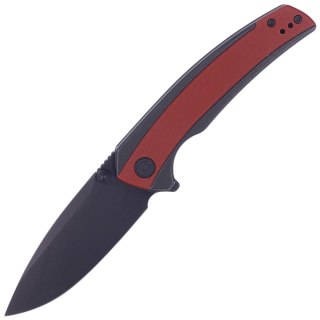 Nóż Civivi Teraxe Black Stainless / G10 Burgundy, Black Stonewashed Nitro-V (C20036-1) Civivi by WE Knife