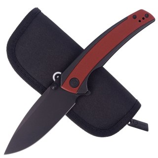 Nóż Civivi Teraxe Black Stainless / G10 Burgundy, Black Stonewashed Nitro-V (C20036-1) Civivi by WE Knife