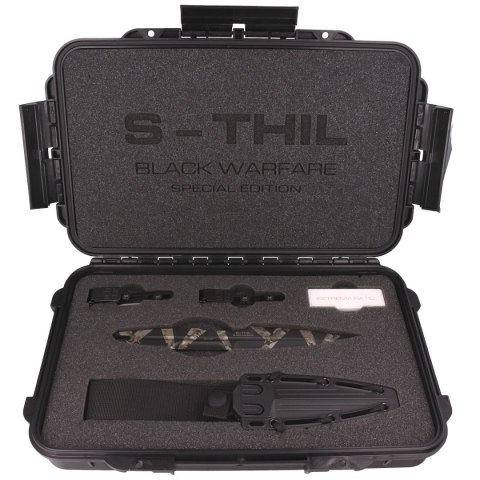 Nóż Extrema Ratio S-THIL Special Edition Black Warfare, N690 by Thilo Arnd Schiller (04.1000.0223/BW/SE) Extrema Ratio