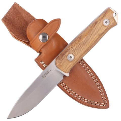 Nóż LionSTEEL B41 Olive Wood, Stonewashed Sleipner by Molletta (B41 UL) LionSteel
