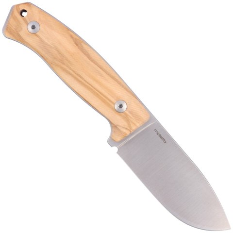 Nóż LionSteel Bushcraft Olive Wood, Satin Blade M390 by Molletta (M2M UL) LionSteel
