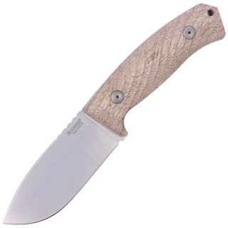 Nóż LionSteel M3 Natural Canvas Micarta, Satin Niolox by Michele Pensato (M3 CVN) LionSteel