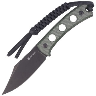Nóż Sencut Waxahachie Green Micarta, Black Stonewashed 9Cr18MoV (SA11C) Sencut by We Knife