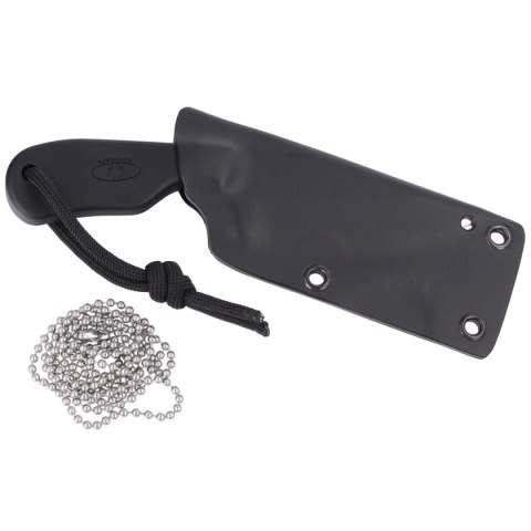 Nóż Spyderco Subway Bowie Black FRN, Satin Plain LC200N by Fred Perrin (FB48PBK) Spyderco Inc.