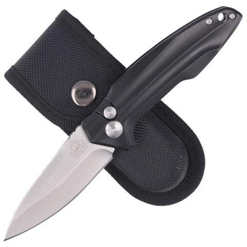 Nóż automatyczny Puma TEC Jumping Black Aluminium, Satin (305211) Puma GmbH IP Solingen