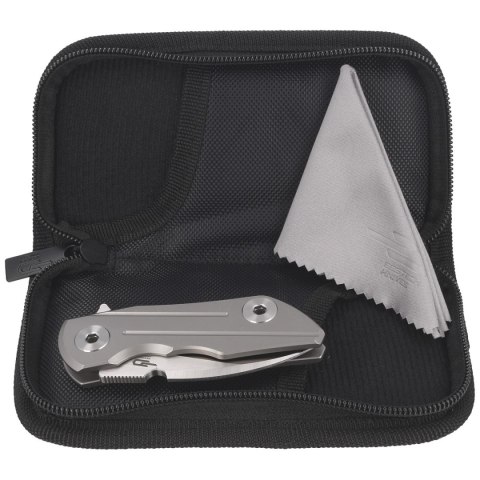 Nóż składany Bestech 2500 Delta Gray Titanium, Satin CPM S35VN by Poltergeist Works (BT2006A) Bestech Knives