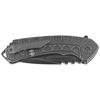 Nóż składany Bestech Buwaya Black Titanium, Black Stonewashed M390 by Kombou (BT2203C) Bestech Knives