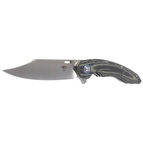 Nóż składany Bestech Fanga Carbon Fiber / Beige G10, Satin D2 by Kombou (BG18D) Bestech Knives