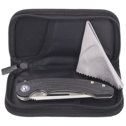 Nóż składany Bestech Irida Carbon Fiber / Black G10, Satin 14C28N by Kombou (BG25D) Bestech Knives
