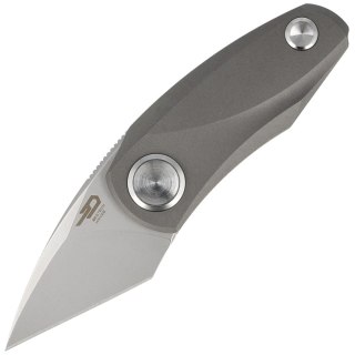 Nóż składany Bestech Tulip Dark Grey Titanium, Fine Stonewash M390 by Ostap Hel (BT1912E) Bestech Knives