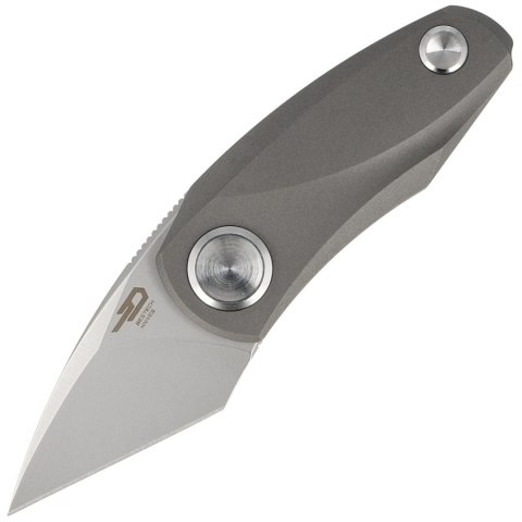 Nóż składany Bestech Tulip Dark Grey Titanium, Fine Stonewash M390 by Ostap Hel (BT1912E) Bestech Knives