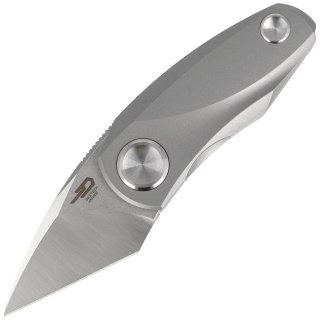 Nóż składany Bestech Tulip Frame Lock Grey Titanium, Stonewashed / Satin M390 by Ostap Hel (BT1913A) Bestech Knives