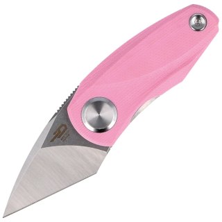 Nóż składany Bestech Tulip Pink G10, Satin / Stonewash 14C28N by Ostap Hel (BG38E) Bestech Knives