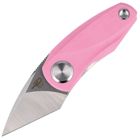 Nóż składany Bestech Tulip Pink G10, Satin / Stonewash 14C28N by Ostap Hel (BG38E) Bestech Knives