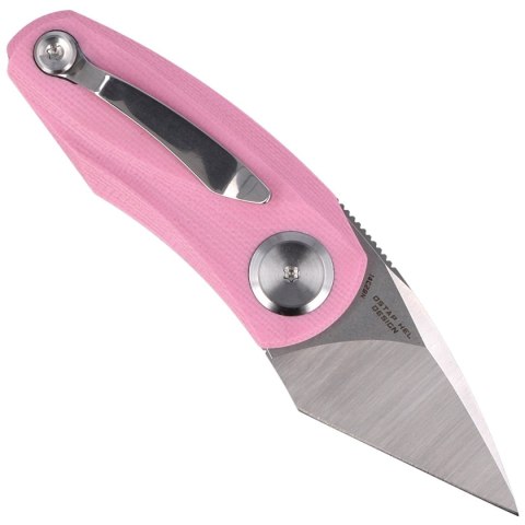 Nóż składany Bestech Tulip Pink G10, Satin / Stonewash 14C28N by Ostap Hel (BG38E) Bestech Knives