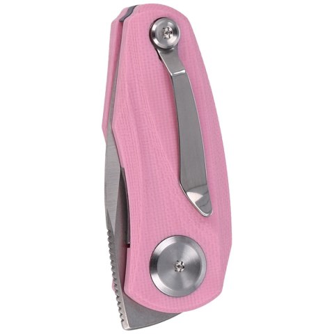 Nóż składany Bestech Tulip Pink G10, Satin / Stonewash 14C28N by Ostap Hel (BG38E) Bestech Knives