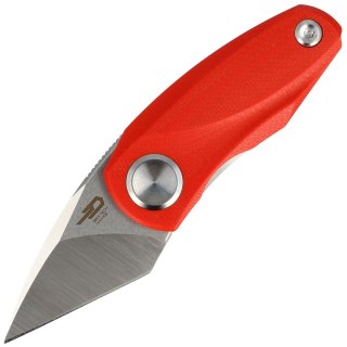 Nóż składany Bestech Tulip Red G10, Satin / Stonewash 14C28N by Ostap Hel (BG38B) Bestech Knives