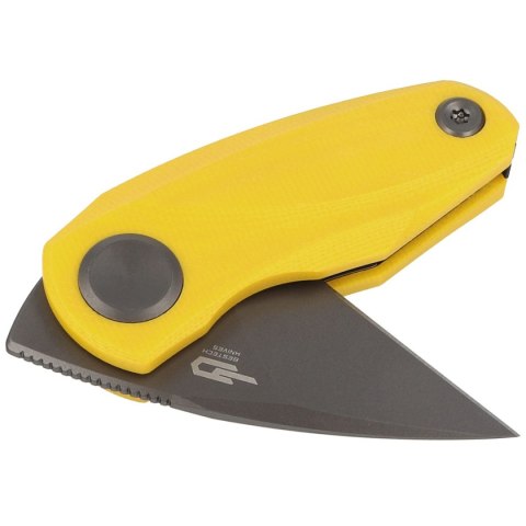 Nóż składany Bestech Tulip Yellow G10, Grey Titanized 14C28N by Ostap Hel (BG38F) Bestech Knives