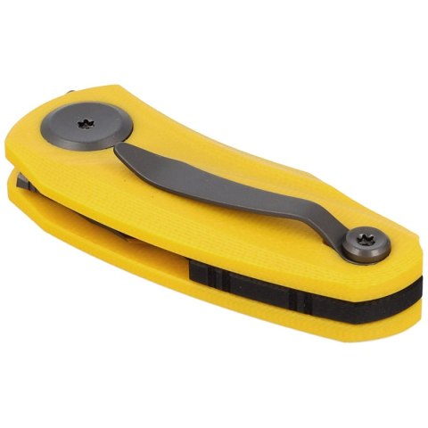 Nóż składany Bestech Tulip Yellow G10, Grey Titanized 14C28N by Ostap Hel (BG38F) Bestech Knives