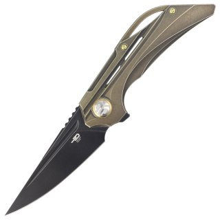 Nóż składany Bestech Vigil Bronze Titanium, Black Stonewashed M390 by Kombou (BT2201D) Bestech Knives
