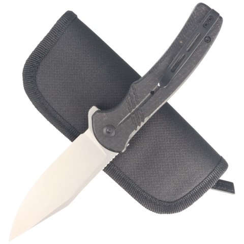 Nóż składany CIVIVI Cogent Black Micarta, Silver Bead Blasted 14C28N (C20038D-7) Civivi by WE Knife
