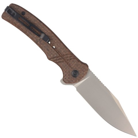Nóż składany CIVIVI Cogent Brown Micarta, Silver Bead Blasted 14C28N (C20038D-6) Civivi by WE Knife