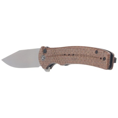 Nóż składany CIVIVI Cogent Brown Micarta, Silver Bead Blasted 14C28N (C20038D-6) Civivi by WE Knife