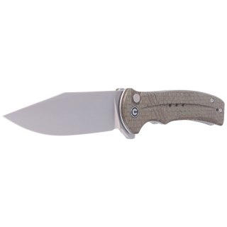 Nóż składany CIVIVI Cogent Green Micarta, Silver Bead Blasted 14C28N (C20038D-5) Civivi by WE Knife