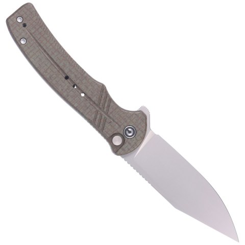 Nóż składany CIVIVI Cogent Green Micarta, Silver Bead Blasted 14C28N (C20038D-5) Civivi by WE Knife