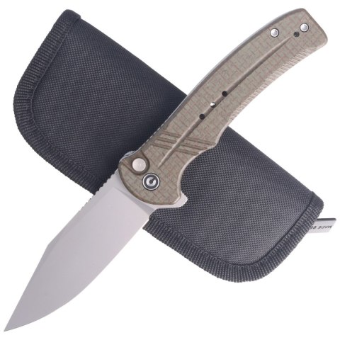 Nóż składany CIVIVI Cogent Green Micarta, Silver Bead Blasted 14C28N (C20038D-5) Civivi by WE Knife