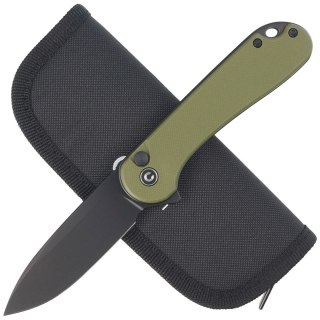 Nóż składany Civivi Button Lock Elementum II OD Green G10, Black Stonewashed Nitro-V (C18062P-3) Civivi by WE Knife
