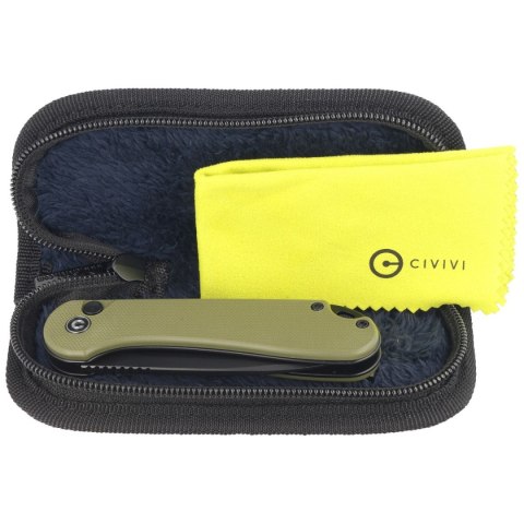 Nóż składany Civivi Button Lock Elementum II OD Green G10, Black Stonewashed Nitro-V (C18062P-3) Civivi by WE Knife