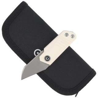Nóż składany Civivi Ki-V Ivory G10, Silver Bead Blasted 9Cr18MoV by Ostap Hel (C2108C) Civivi by WE Knife