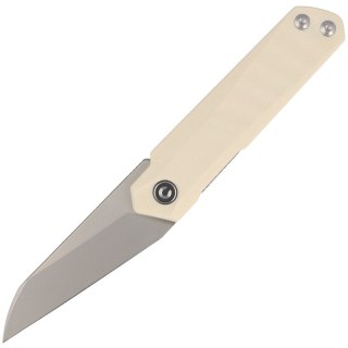 Nóż składany Civivi Ki-V Plus G10 Ivory, Silver Bead Blasted Nitro-V by Ostap Hel (C20005B-2) Civivi by WE Knife