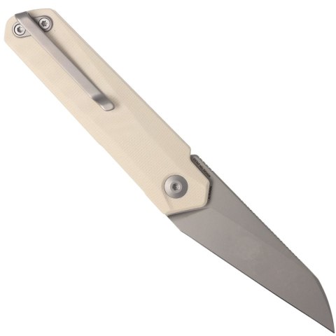 Nóż składany Civivi Ki-V Plus G10 Ivory, Silver Bead Blasted Nitro-V by Ostap Hel (C20005B-2) Civivi by WE Knife